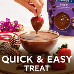 Milk Chocolate Flavored Melting Wafers 10 oz Bag