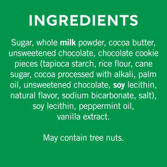 Milk Chocolate Mint Cookie SQUARES Case Pack (540 ct)