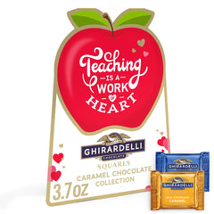 Assorted Chocolate Caramel SQUARES Teacher Gift Box