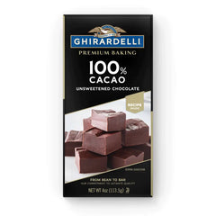 Unsweetened Chocolate 100% Cacao Baking Bar