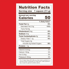 Intense Dark 60% Cacao Dark Chocolate Squares Case Pack (540 ct)