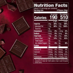 Intense Dark 92% Cacao Dark Chocolate Bar