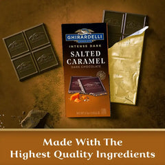 Intense Dark Salted Caramel Dark Chocolate Bar