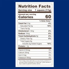 Milk Chocolate SQUARES Case Pack (540 ct)