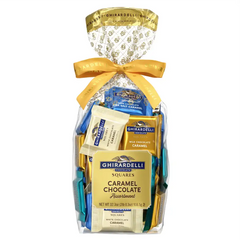Caramel Chocolate Assorted SQUARES Gift Bag 2lb