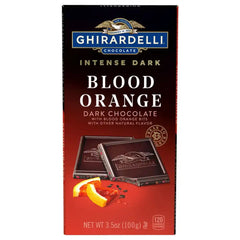Intense Dark Blood Orange Dark Chocolate Bar