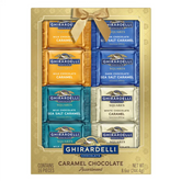 Assorted Caramel Chocolate Gold Gift Box 16 SQUARES