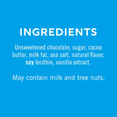 Premium Dark Sea Salt Dark Chocolate Squares Case Pack (540 ct)