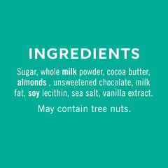 Milk Chocolate Sea Salt Almond Premium Milk Bar
