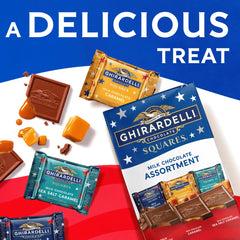 Summer Assorted Milk Chocolate SQUARES 12 oz Bag
