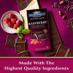 Intense Dark Raspberry Dark Chocolate Bar