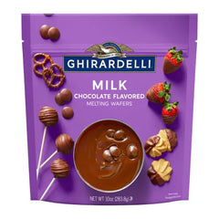 Milk Chocolate Flavored Melting Wafers 10 oz Bag