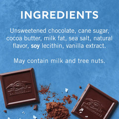 Intense Dark Sea Salt 60% Cacao Dark Chocolate Bar