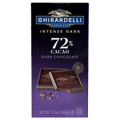 Intense Dark 72% Cacao Dark Chocolate Bar