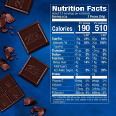 Intense Dark 86% Cacao Dark Chocolate Bar