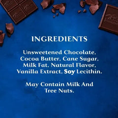 Premium Dark 86% Cacao Dark Chocolate Squares Case Pack (540 ct)