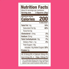 Strawberry Bark Squares Case Pack (540 ct)